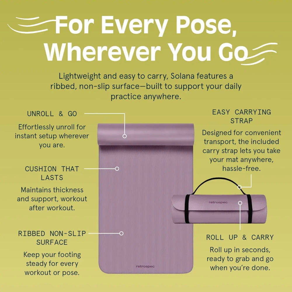 Retrospec Solana Yoga Mat