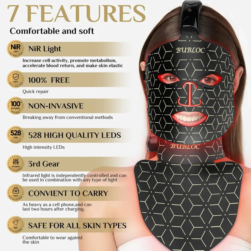 Silicone LED Face Mask