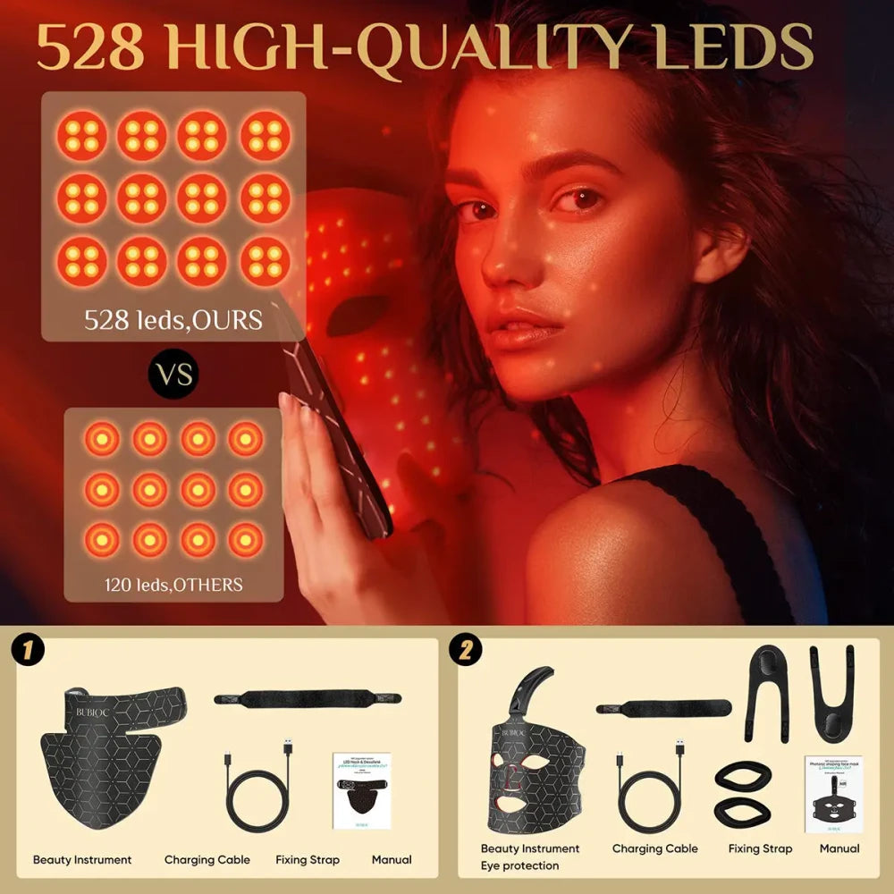 Silicone LED Face Mask